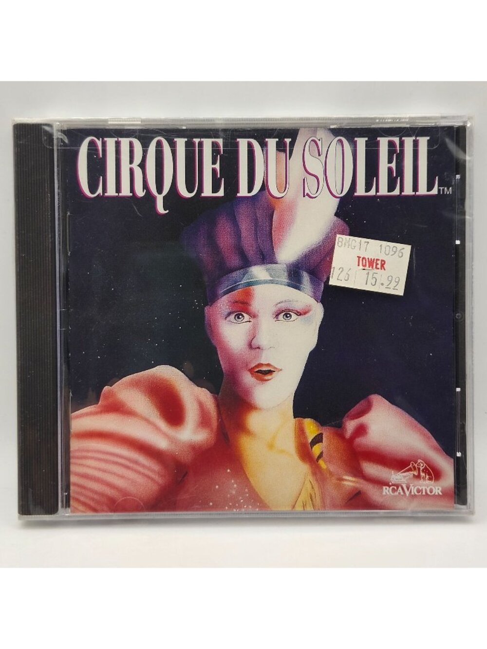 Cirque Du Soleil Music CD 1990 RCA Victor BMG Tower Records Sealed